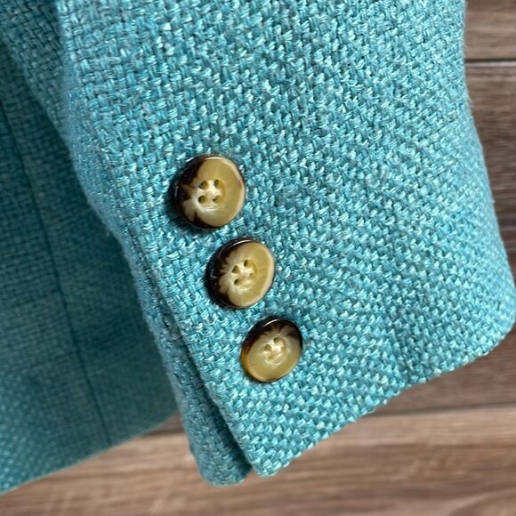 Ellen Tracy Company Ladies Dress Jacket, Teal - Picture 6 of 8